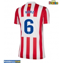 Atletico Madrid Koke #6 Heimtrikot Frauen 2025-26 Kurzarm